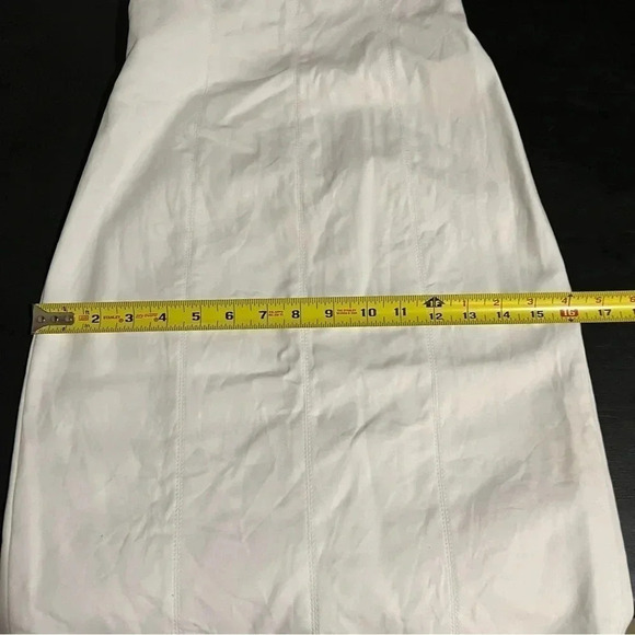 Club Monaco Bodycon Sheath Dress Size 0 Exposed Back Zipper Lined - Picture 11 of 13